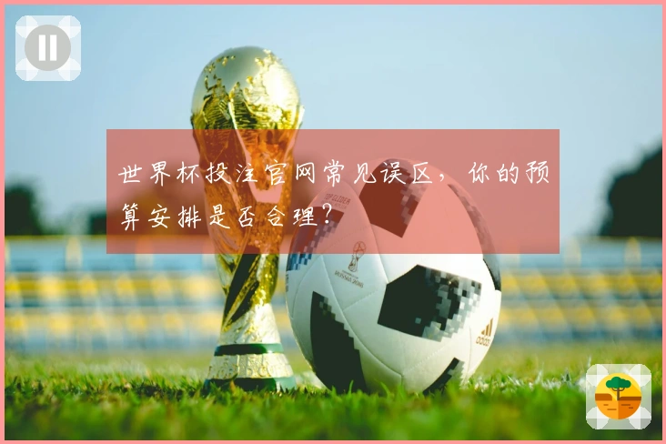 世界杯投注官网常见误区，你的预算安排是否合理？