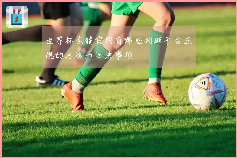世界杯竞猜官网有哪些判断平台正规的方法和注意事项